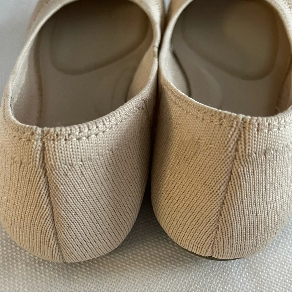 Sonoma Women's Beige Knit Flats